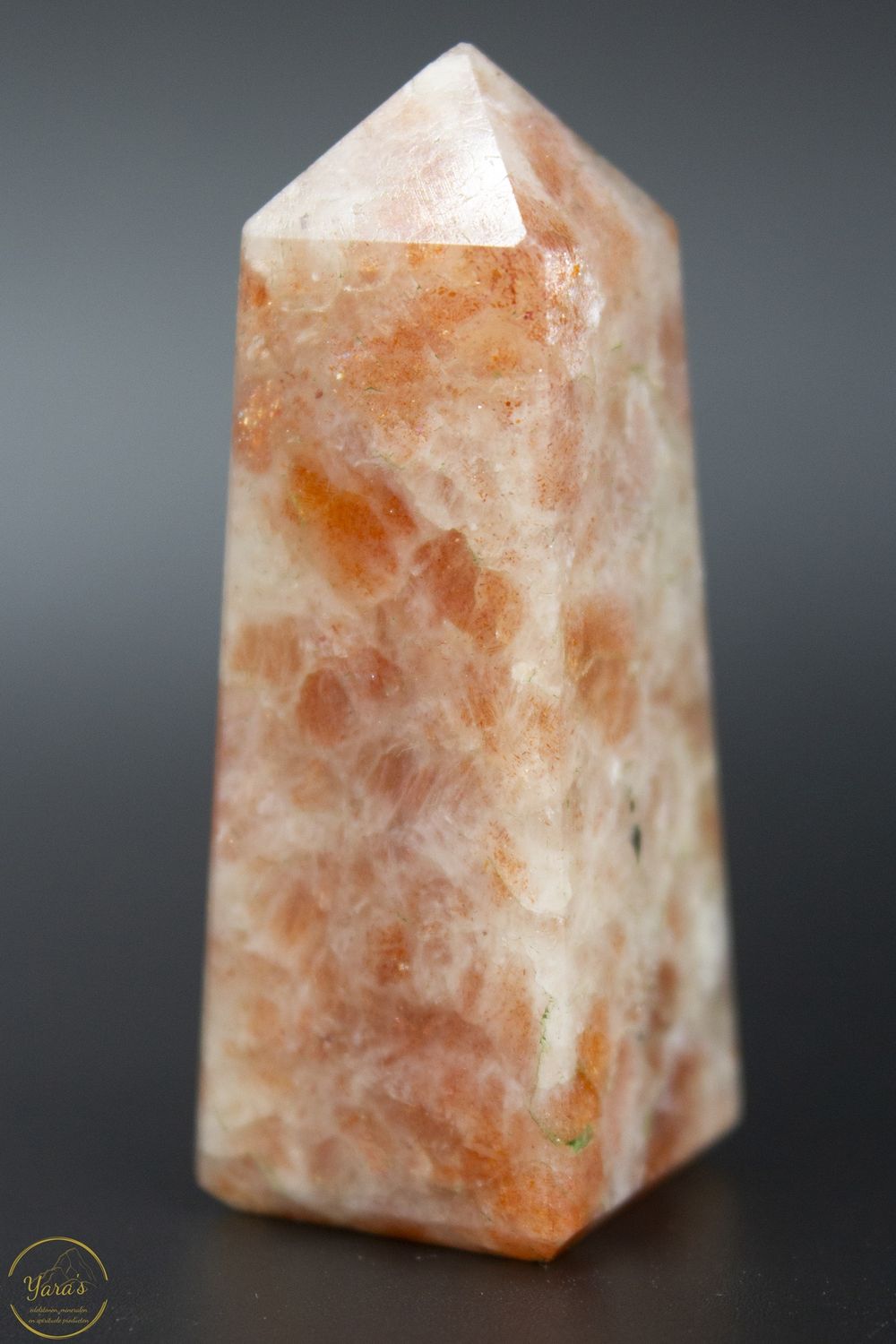 Zonnesteen obelisk - 50 gram
