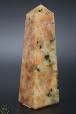 Zonnesteen obelisk  - 50 gram