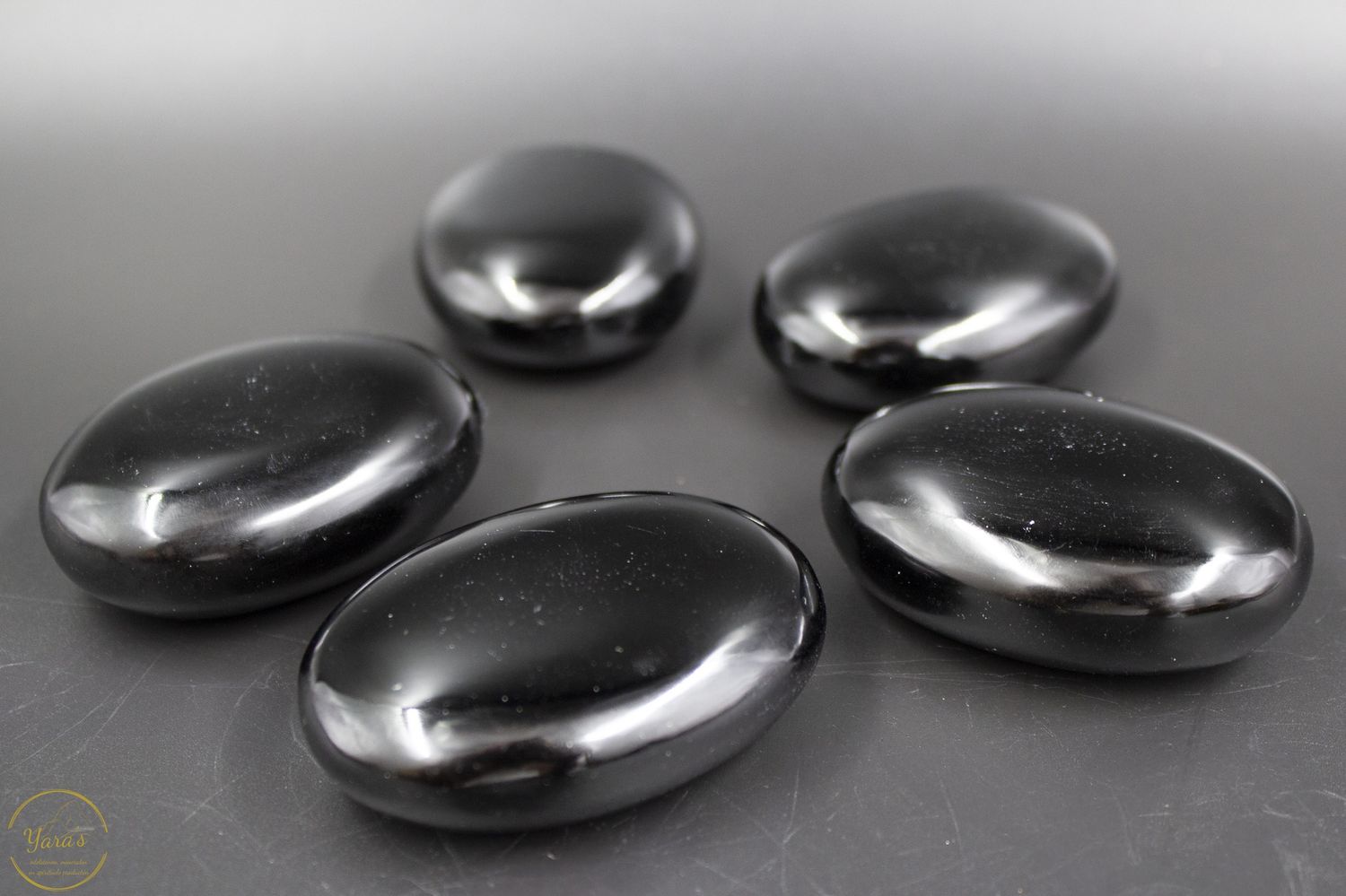 Obsidiaan zeepsteen - middel