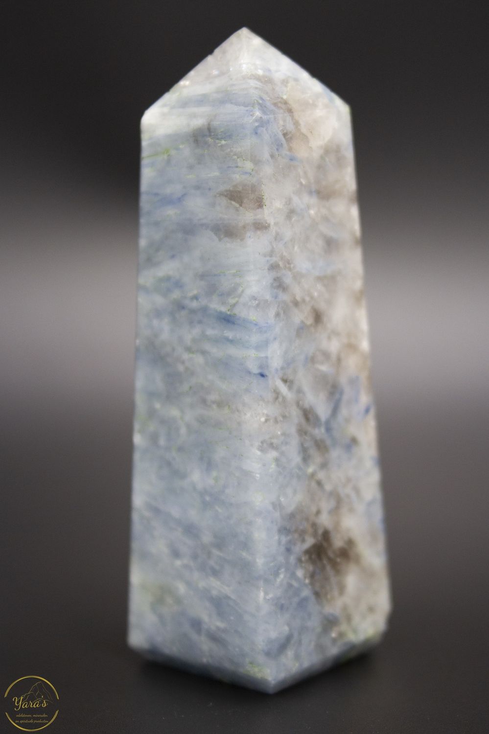 Blauwe kyaniet obelisk 80 gram