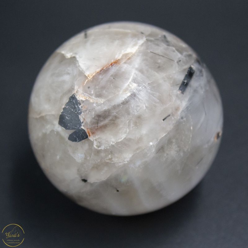 Toermalijn kwarts bol - 5cm