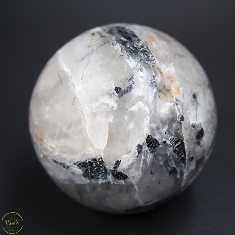 Toermalijn kwarts bol -4.5cm