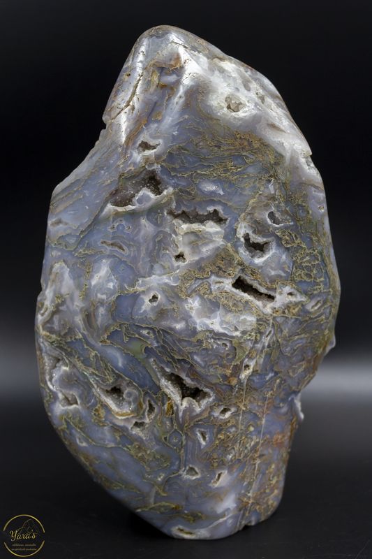 Mosagaat sculptuur gepolijst - 3.74 kg