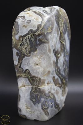 Mosagaat sculptuur gepolijst - 3.13 kg
