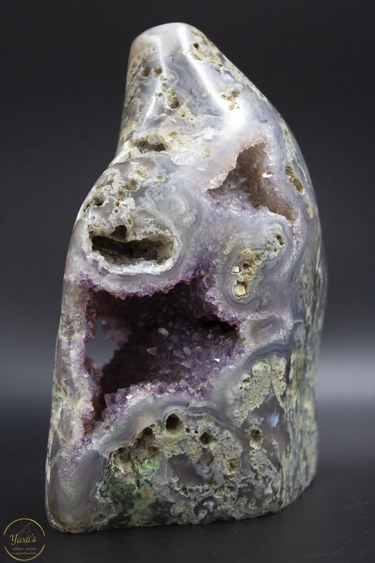 Mosagaat sculptuur gepolijst - 1.75 kg