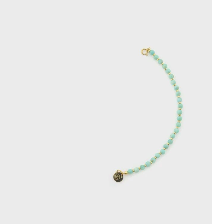 Tussenstuk ketting amazoniet