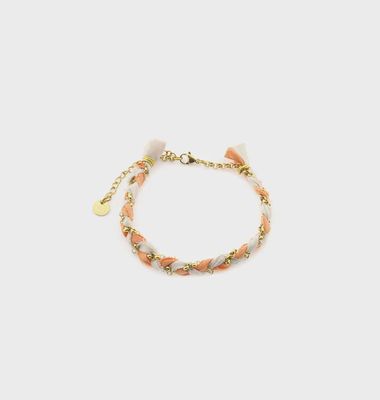 Armband braid - oranje