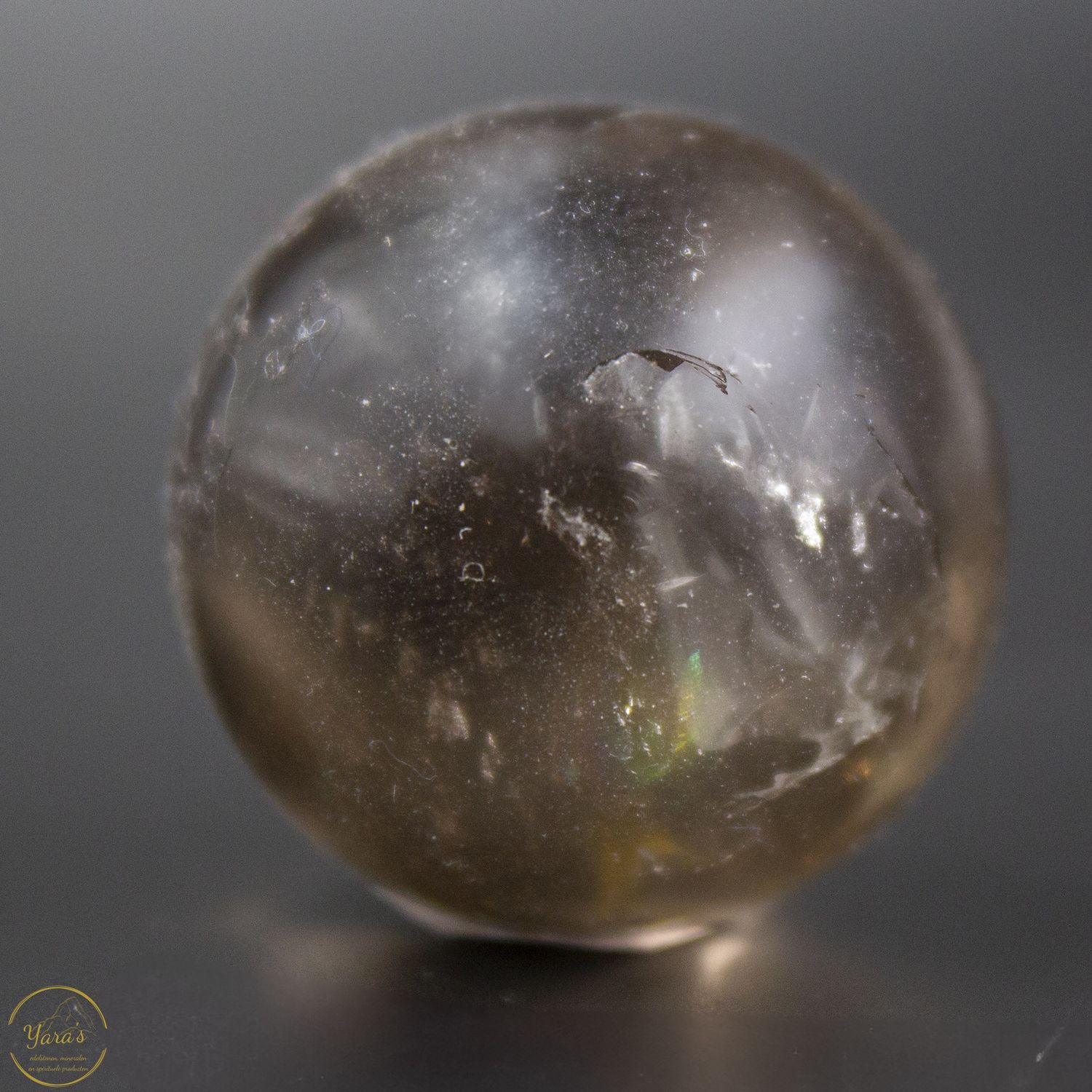 Rookkwarts bol 2.5 cm.