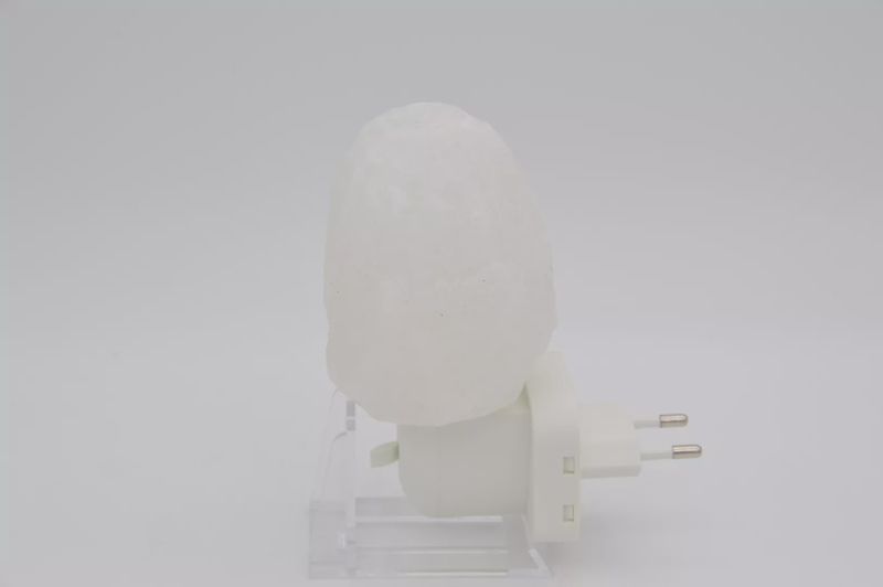 Himalaya zoutlamp stopcontact wit