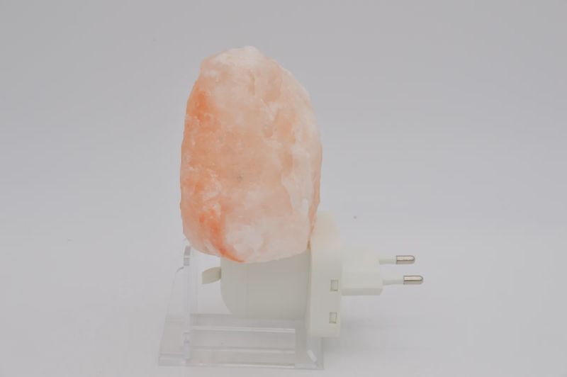 Himalaya zoutlamp stopcontact natuurlijke brok oranje - LED