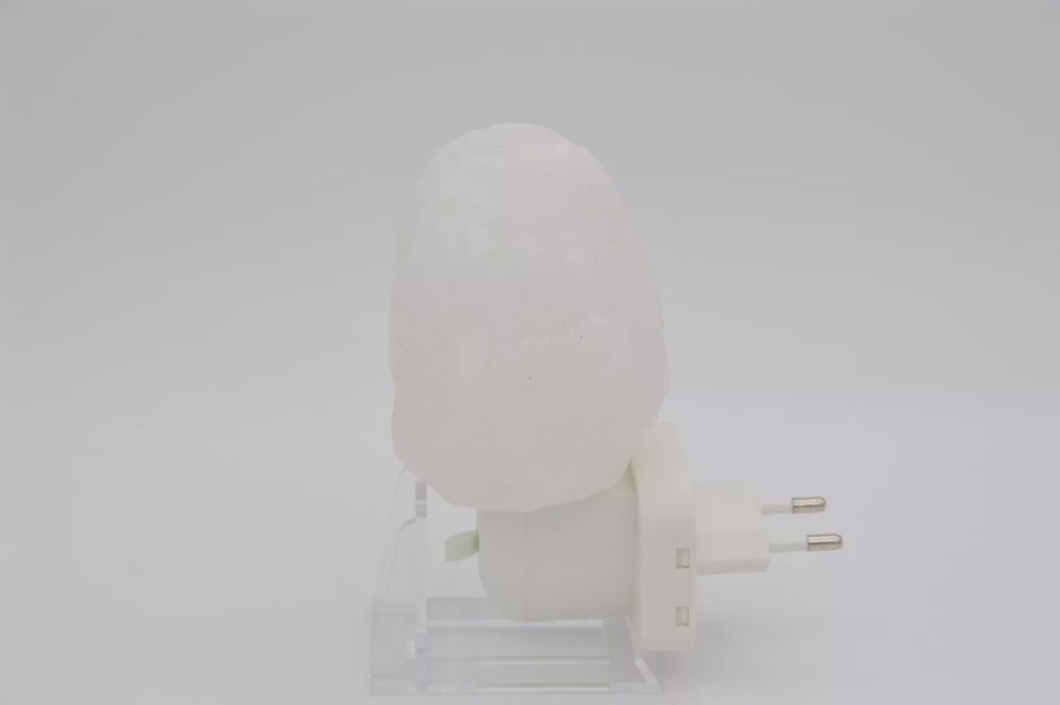 Himalaya zoutlamp stopcontact natuurlijke brok wit - LED
