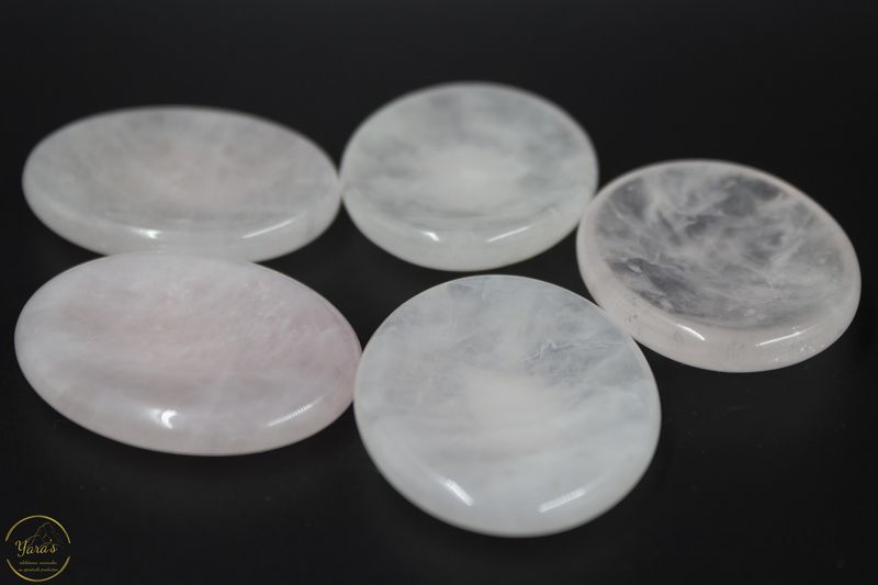 Worry stone Rozenkwarts