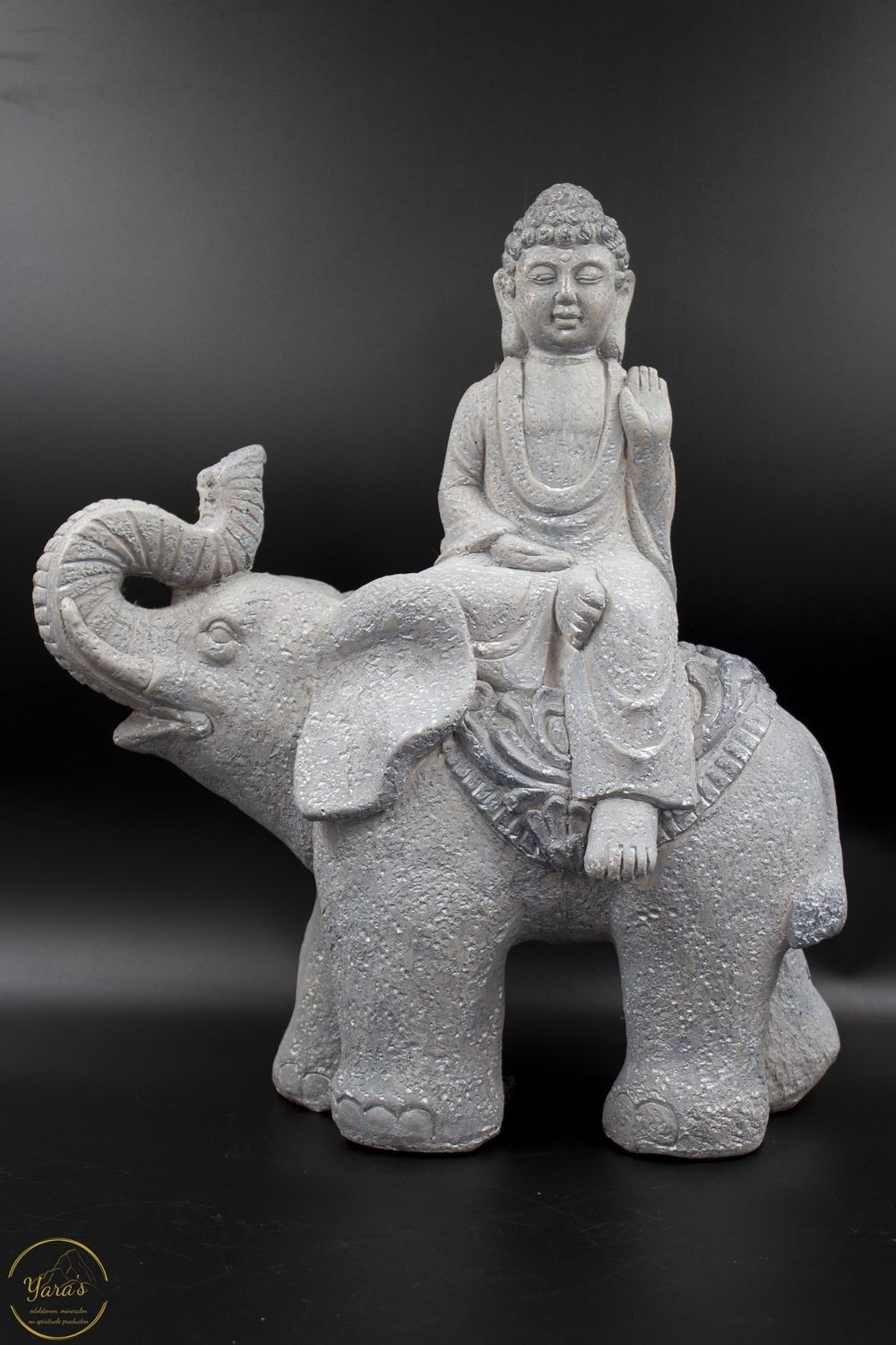 Boeddha op olifant