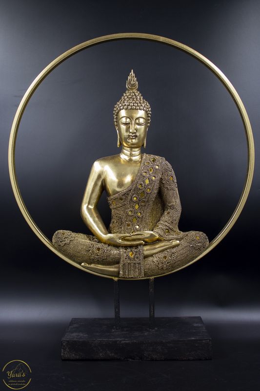 Boeddha in ring groot