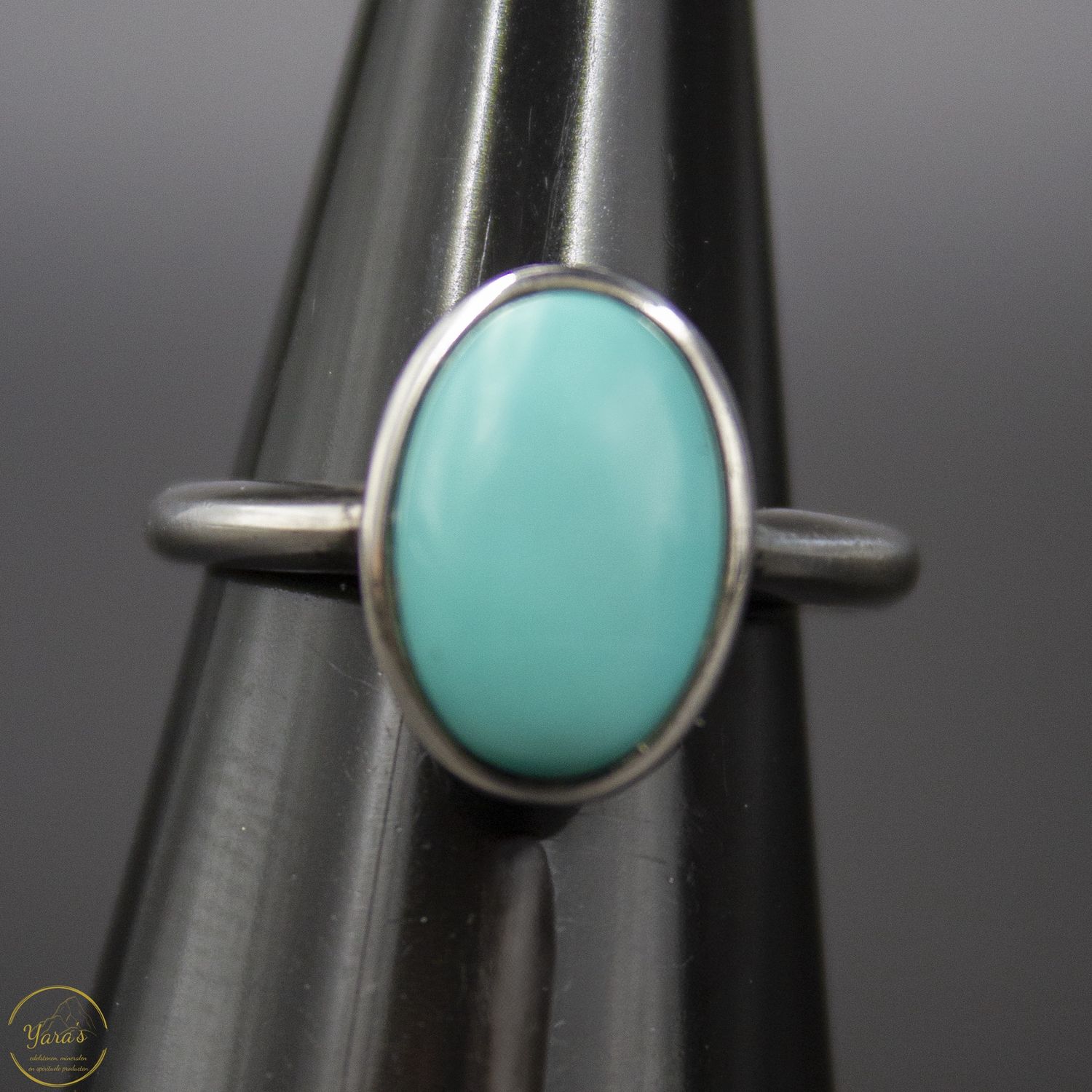 Turkoois Ring Zilver Maat 15