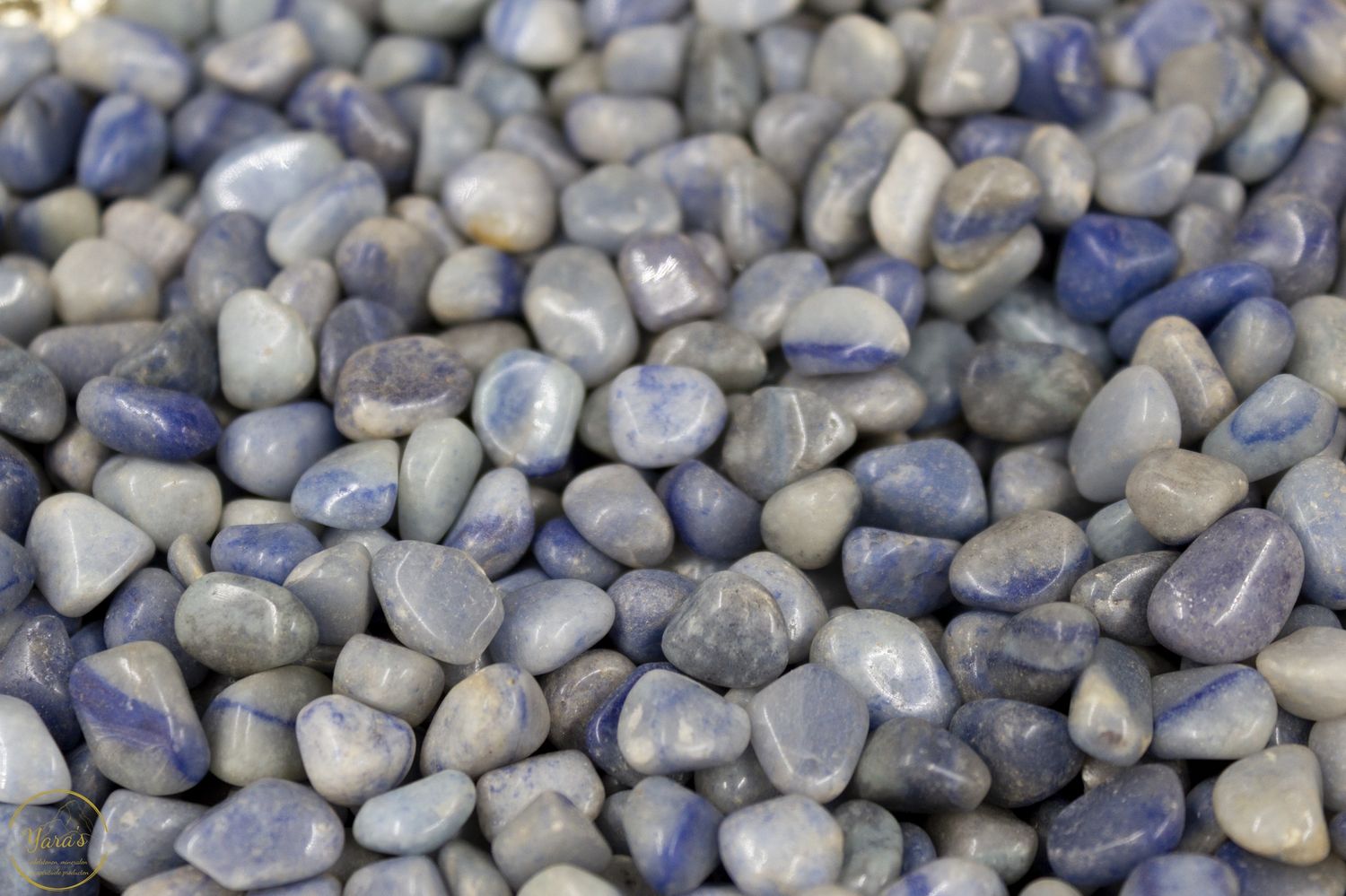 Blauwe kwarts grit