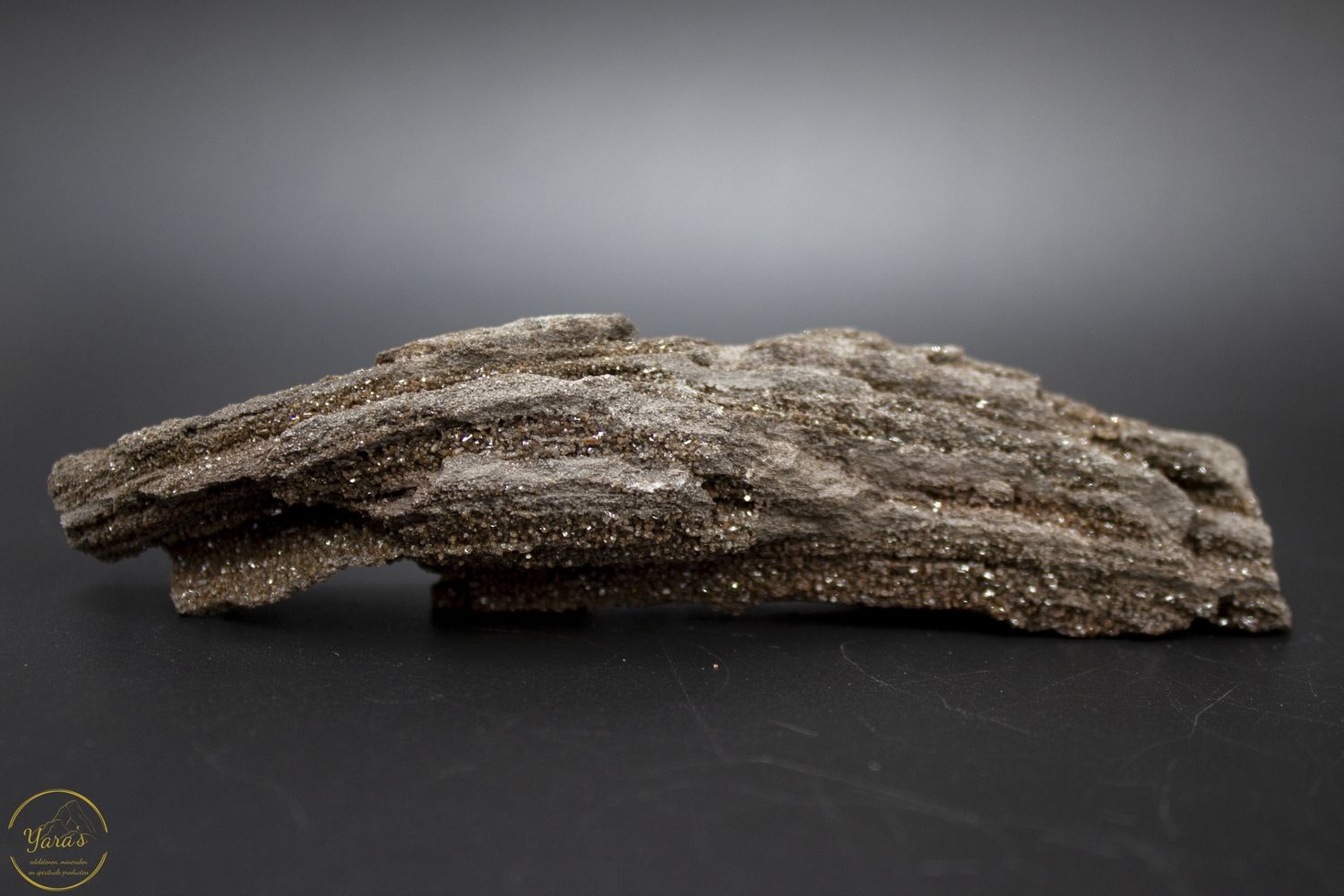 Versteend hout met kristallen -106 gram