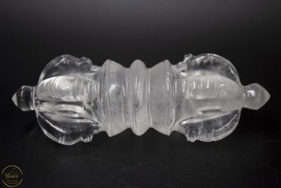 Vajra in bergkristal 10,5 cm