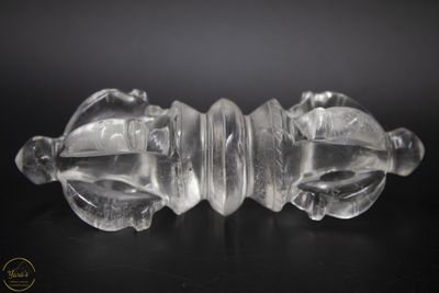 Vajra in bergkristal 11 cm