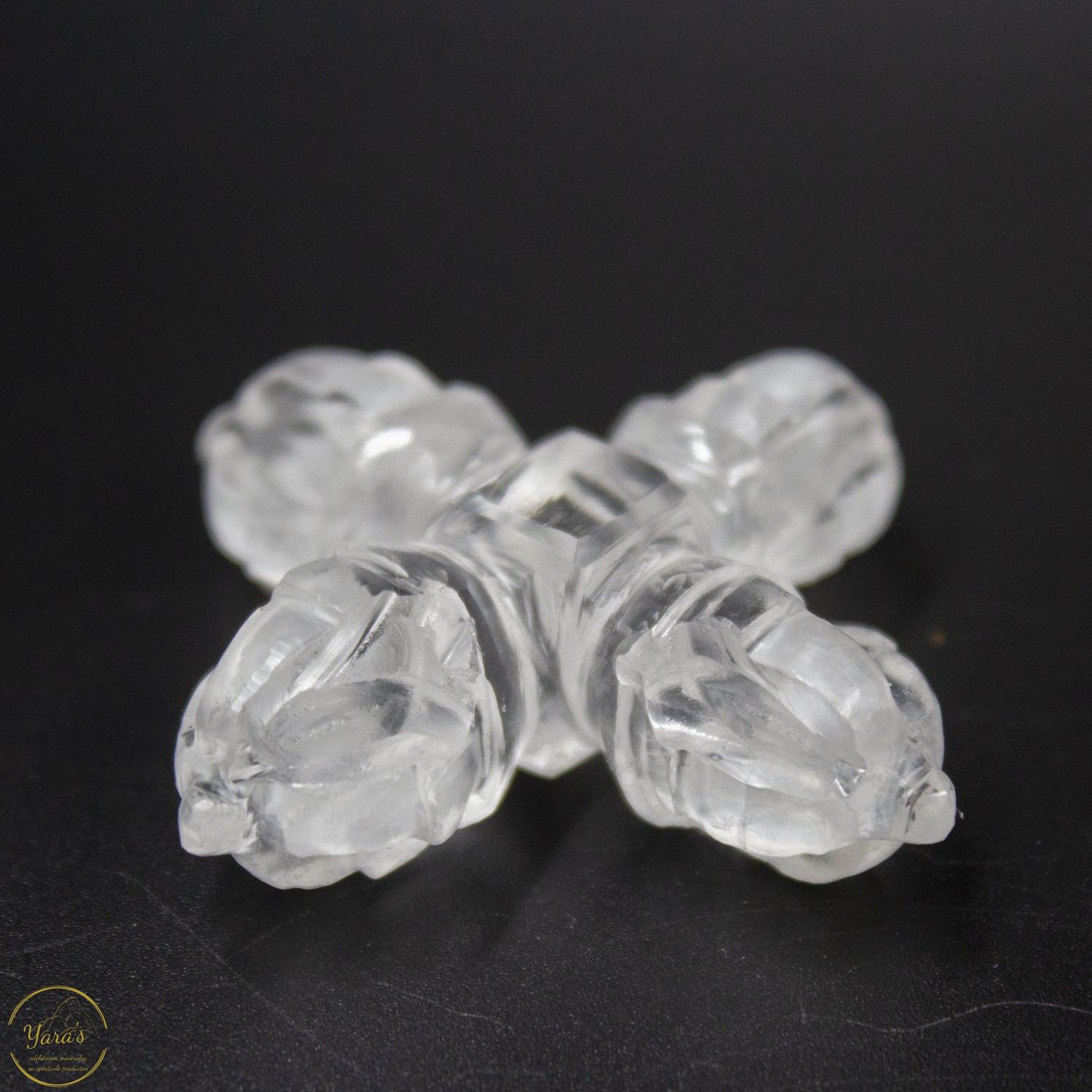 Dubbele dorje bergkristal 5cm