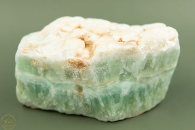 Caribbean Green Calciet ruw - 1.8 kg