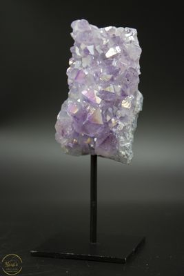 Angel aura op amethist op standaard - 11342