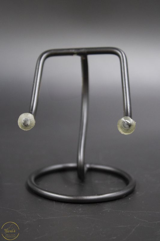 Standaard voor harten -klein zwart 7cm