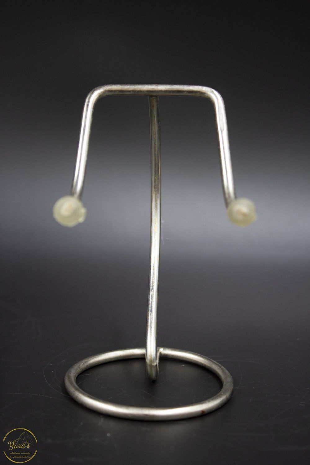 Standaard voor harten - groot zilver 10cm