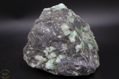 Smaragd in Biotiet uit Brazilië - 596 gram