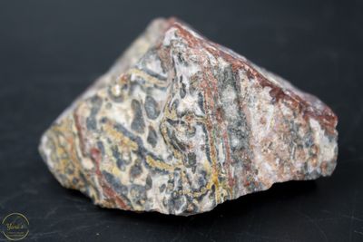 Luipaard Jaspis ruw - 96 gram