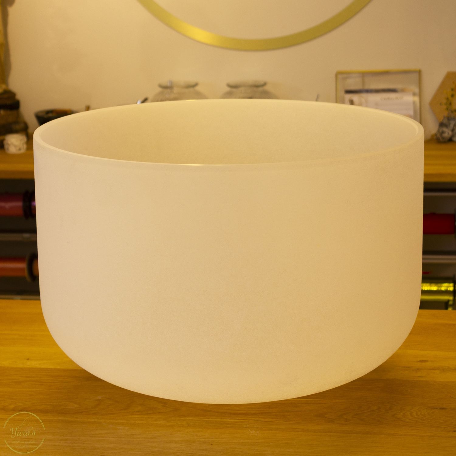 Kristallen klankschaal 56cm (D)