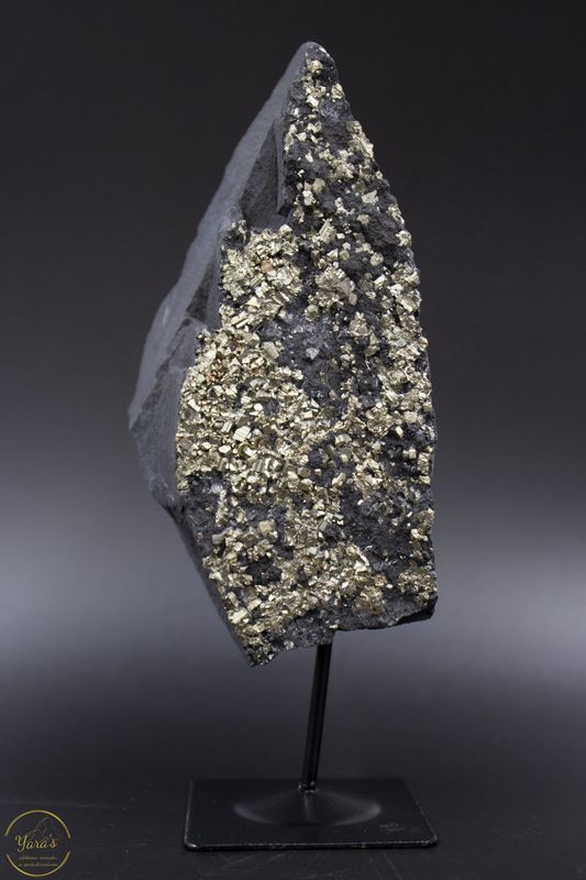 Argilliet met pyriet op standaard 354 gram