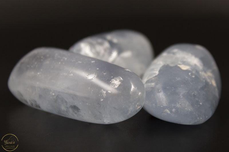 Celestien zaksteen 40-50 gram AA+ kwaliteit uit Madagaskar