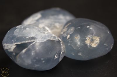 Celestien zaksteen 50-60 gram AA+ kwaliteit uit Madagaskar