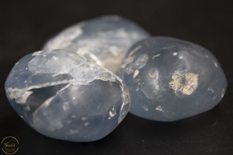 Celestien zaksteen 50-60 gram AA+ kwaliteit uit Madagaskar