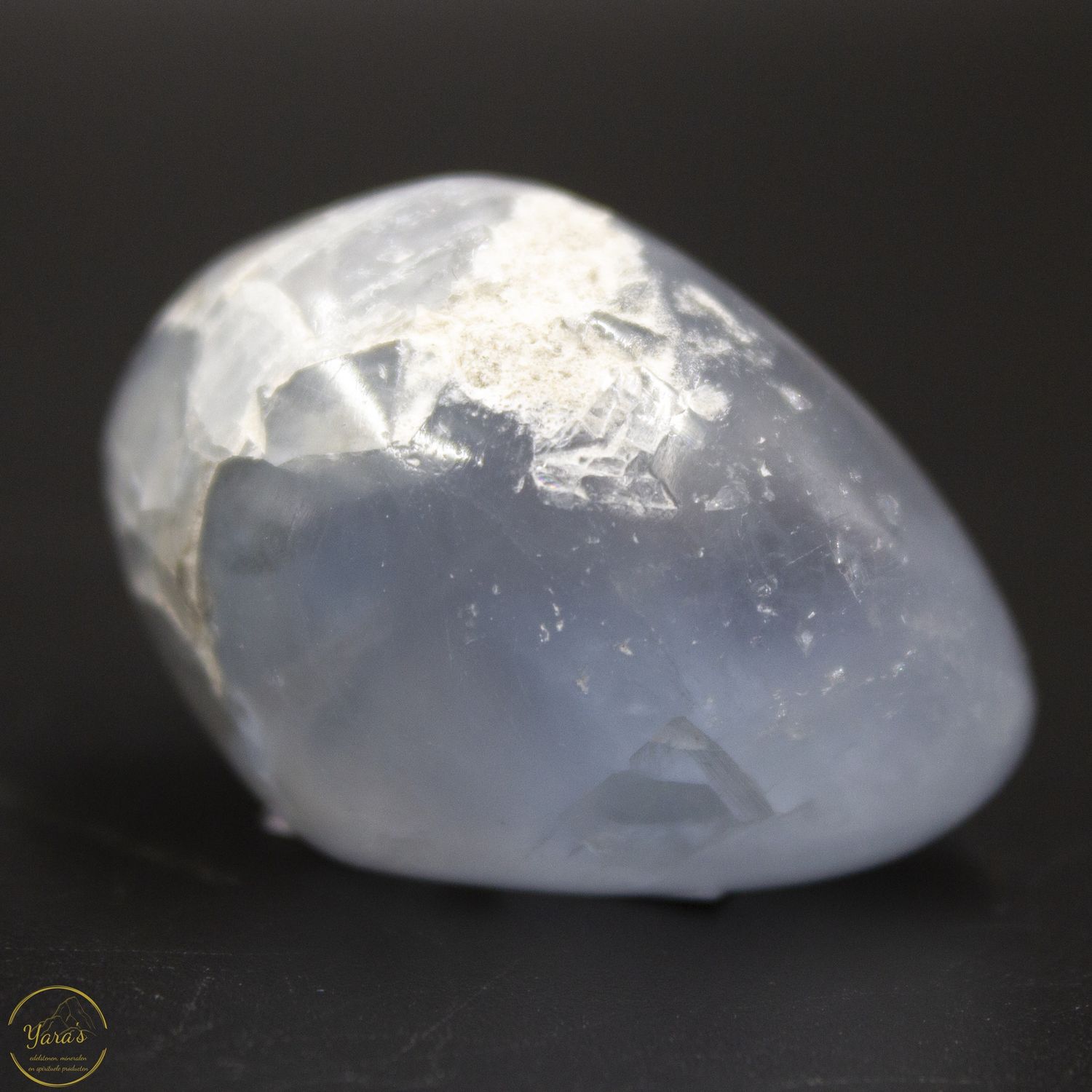 Celestien zaksteen 30-40 gram AA+ kwaliteit uit Madagaskar
