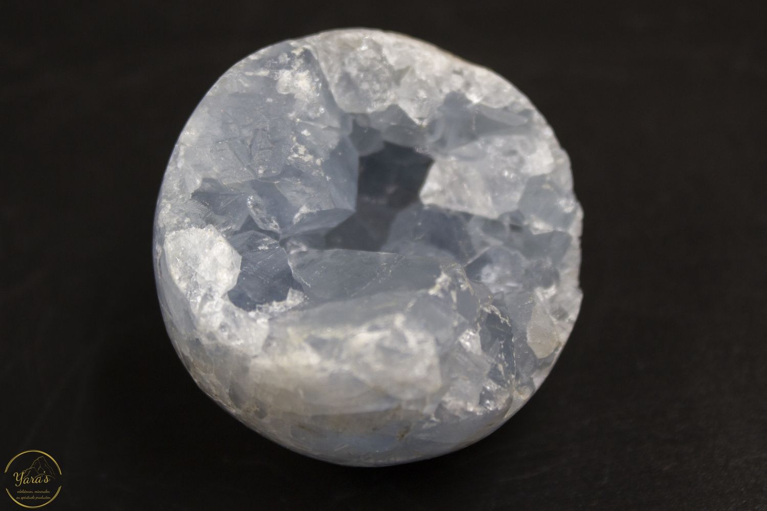 Celestien cluster bol/ruw 120 gram AA+ kwaliteit uit Madagaskar