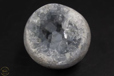 Celestien cluster bol/ruw 142 gram AA+ kwaliteit uit Madagaskar