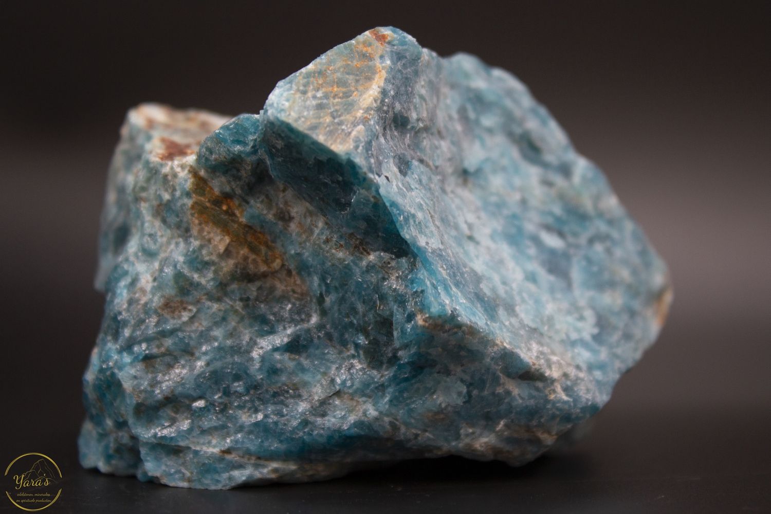 Blauwe apatiet ruw 286 gram