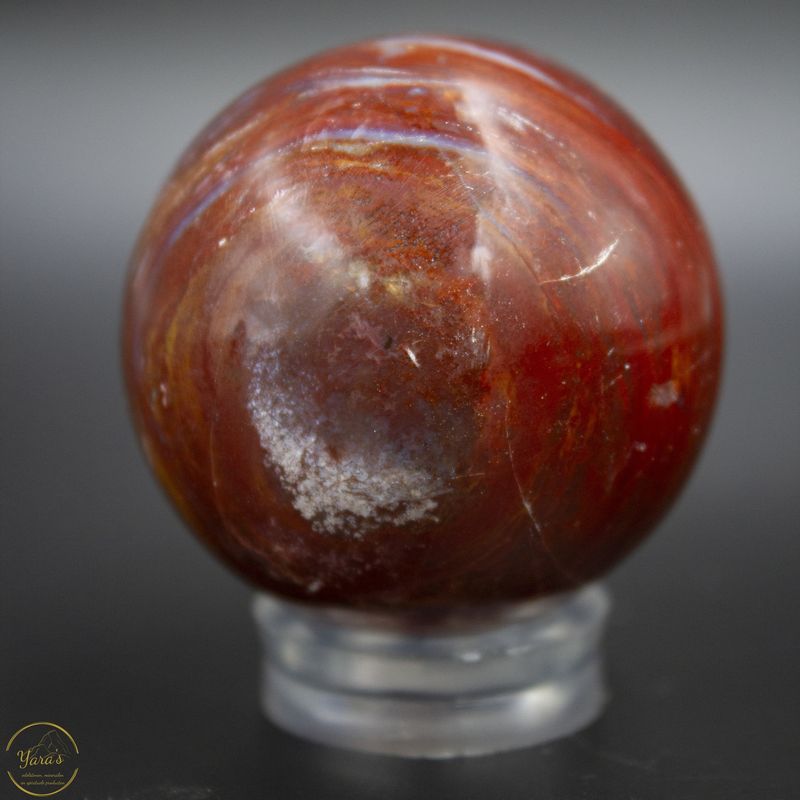 Rode Jaspis bol 4.5cm