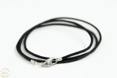 Lederen kettingen met sluiting