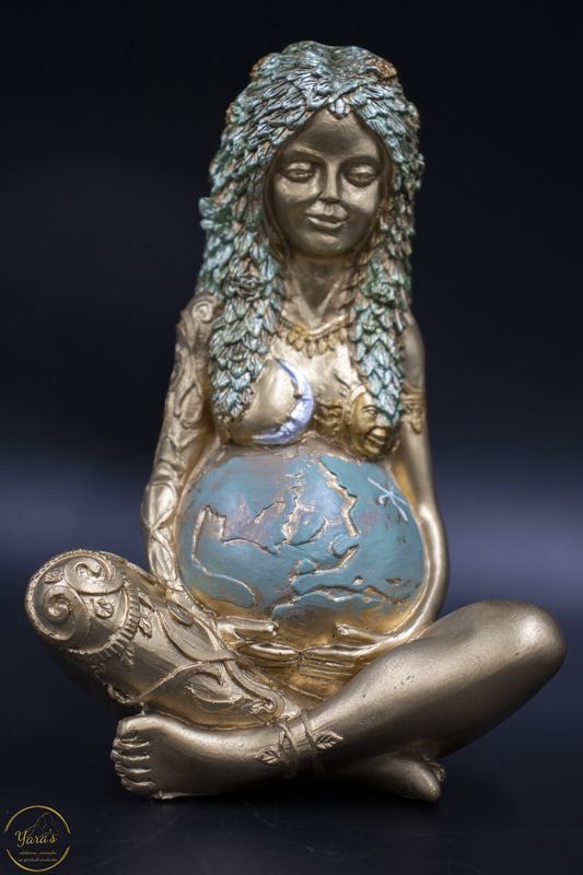 Moeder aarde Gaia Godin klein