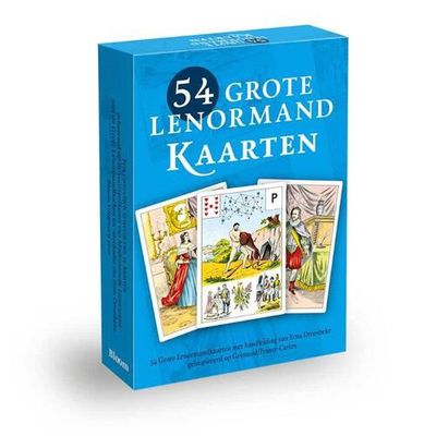 54 Grote Lenormandkaarten - Erna Droesbeke