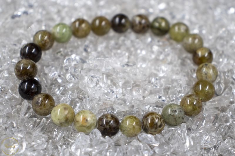 Groene Toermalijn armband 8mm