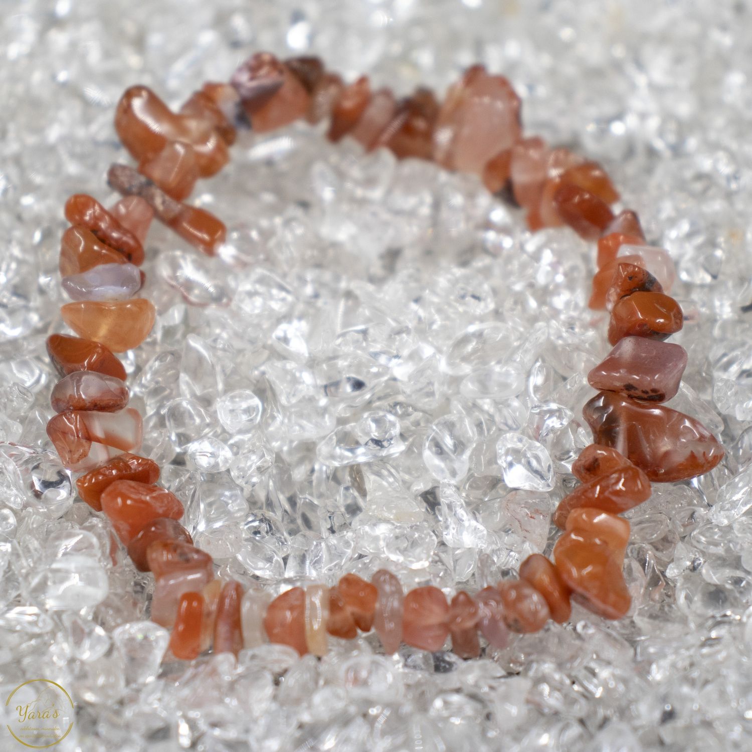 Carneool split armband