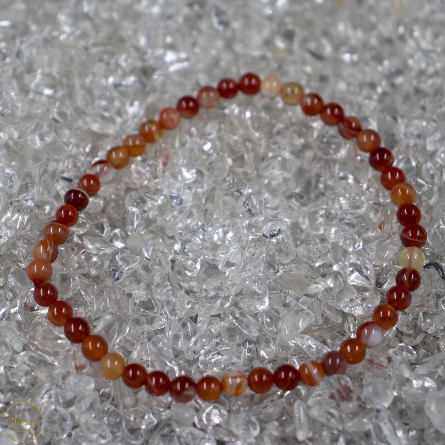 Carneool armband 4mm