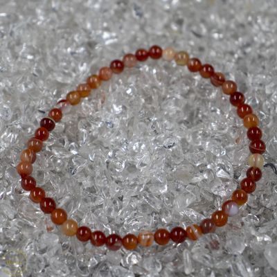 Carneool armband 4mm