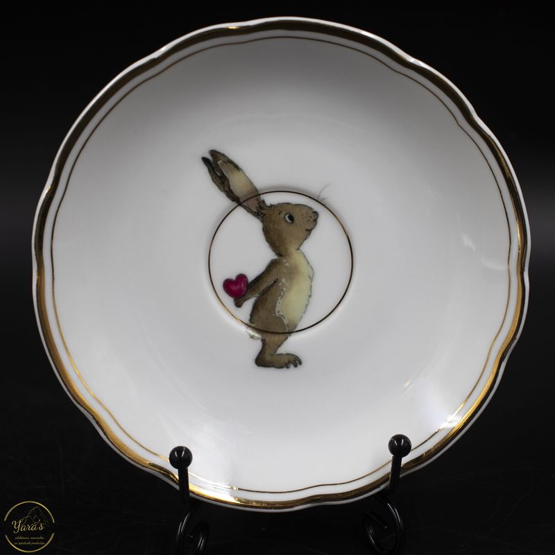 Bordje &quot;haas met hartje&quot;