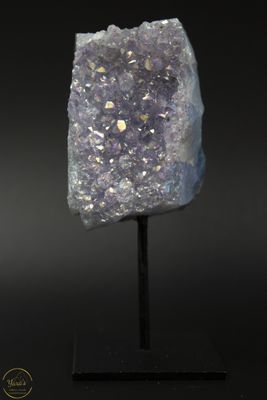 Angel aura op amethist op standaard - 11334