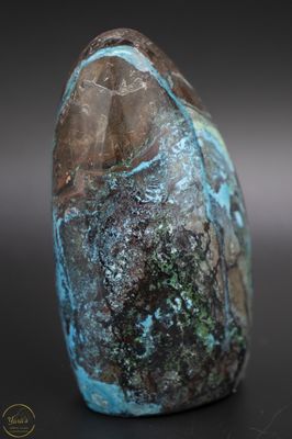 Chrysocolla sculptuur uit Peru 136 gram